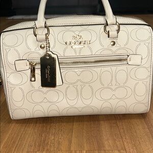 Coach Cream Handbag